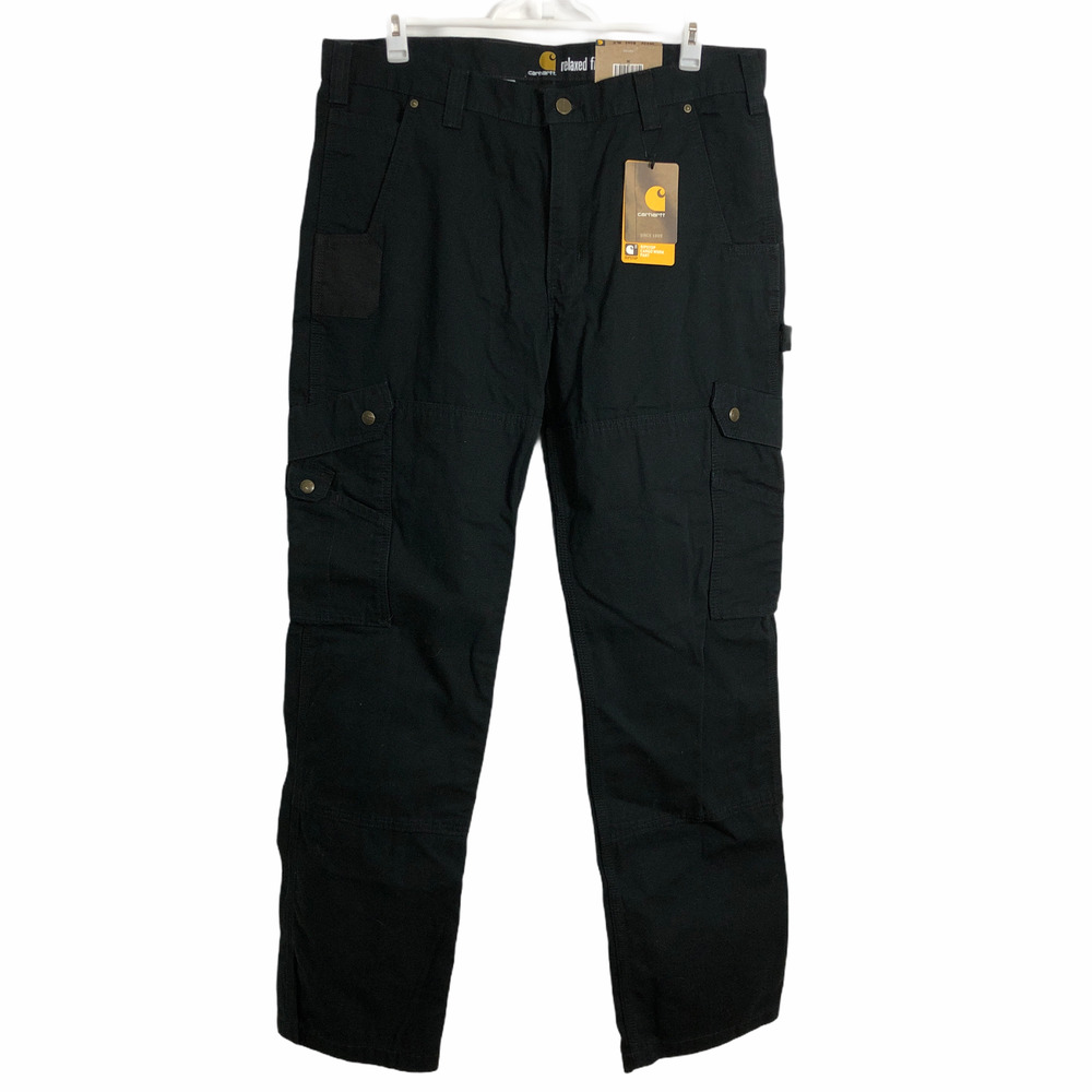 Carhartt | 36 Black Ripstop Cargo Work Pant